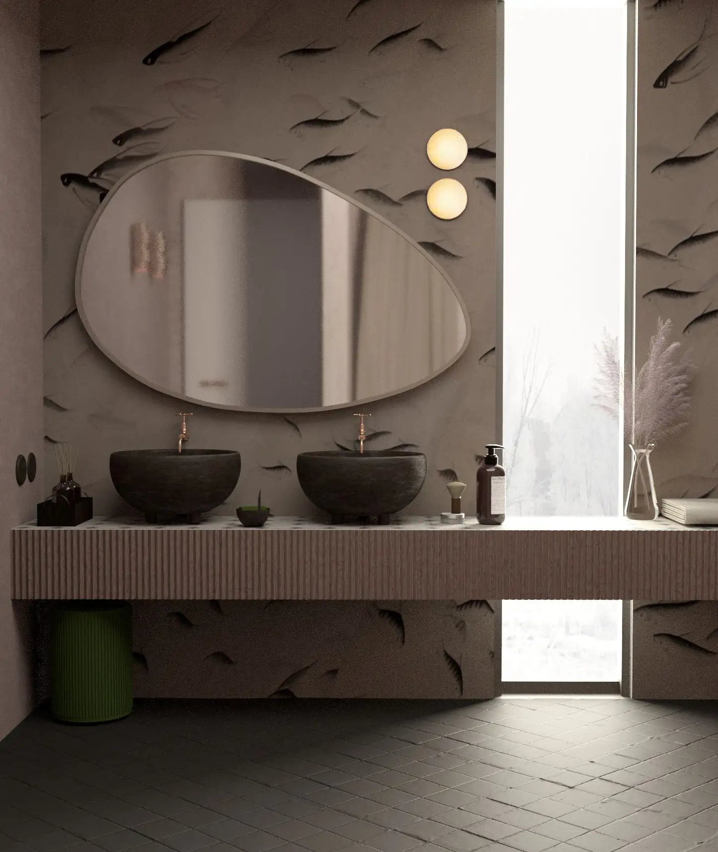 rendering bagno